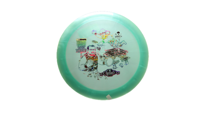 Westside Discs BYOP 2025 VIP-Ice Chameleon Boatman Distance Driver Front View