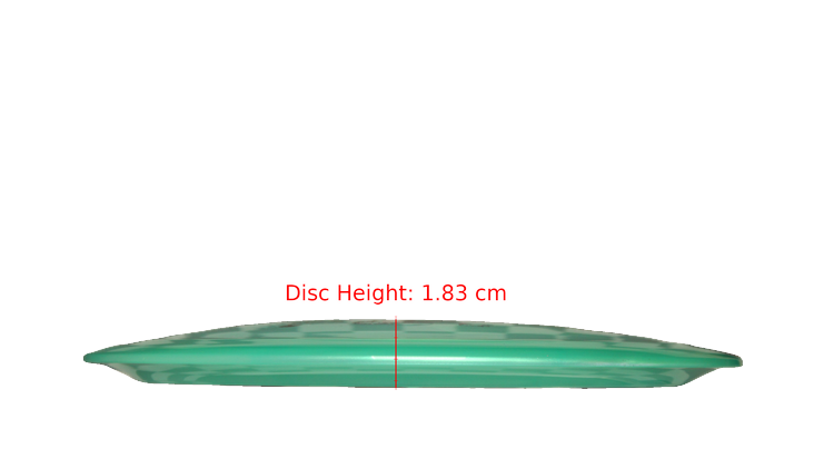 Westside Discs BYOP 2025 VIP-Ice Chameleon Boatman Distance Driver Profile View