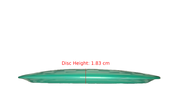 Westside Discs BYOP 2025 VIP-Ice Chameleon Boatman Distance Driver Profile View