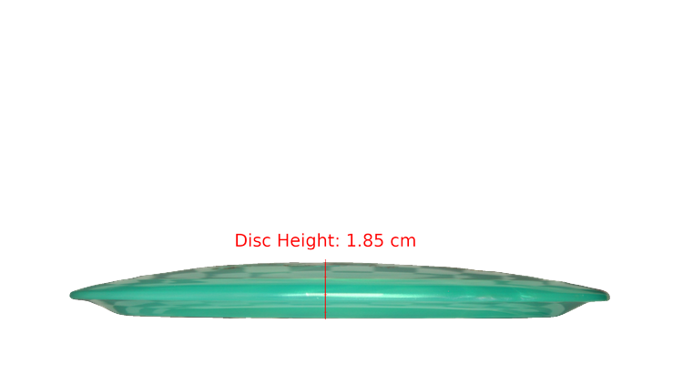 Westside Discs BYOP 2025 VIP-Ice Chameleon Boatman Distance Driver Profile View