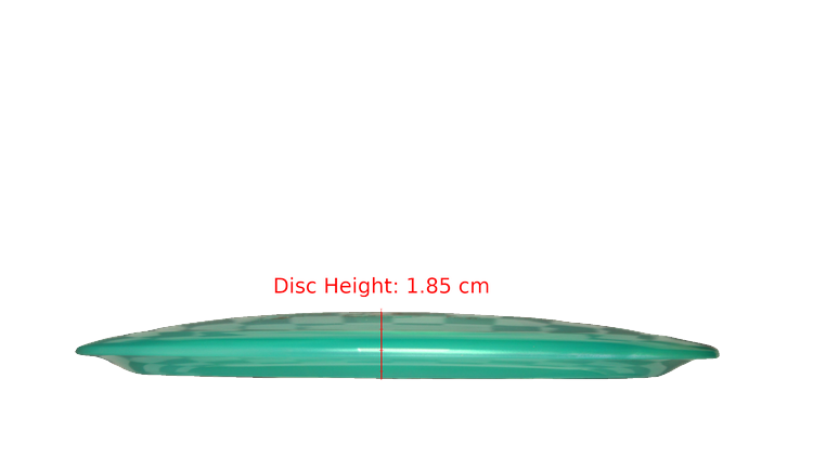 Westside Discs BYOP 2025 VIP-Ice Chameleon Boatman Distance Driver Profile View