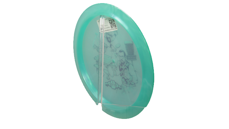 Westside Discs BYOP 2025 VIP-Ice Chameleon Boatman Distance Driver Back View