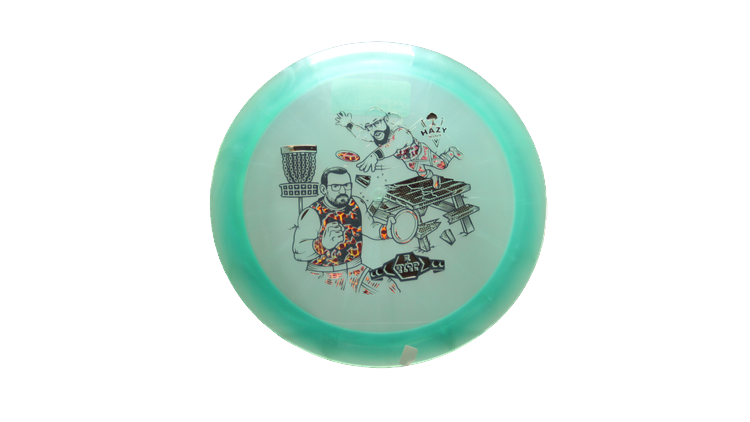 Westside Discs BYOP 2025 VIP-Ice Chameleon Boatman Distance Driver Front View