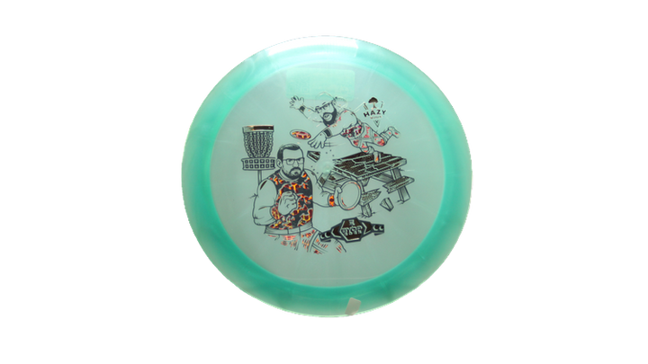 Westside Discs BYOP 2025 VIP-Ice Chameleon Boatman Distance Driver Front View