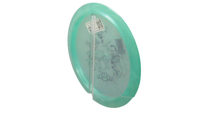 Westside Discs BYOP 2025 VIP-Ice Chameleon Boatman Distance Driver Back View