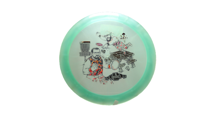 Westside Discs BYOP 2025 VIP-Ice Chameleon Boatman Distance Driver Front View