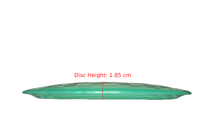 Westside Discs BYOP 2025 VIP-Ice Chameleon Boatman Distance Driver Profile View
