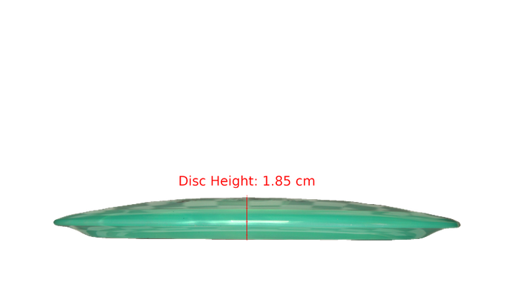 Westside Discs BYOP 2025 VIP-Ice Chameleon Boatman Distance Driver Profile View