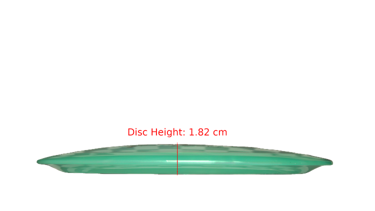 Westside Discs BYOP 2025 VIP-Ice Chameleon Boatman Distance Driver Profile View