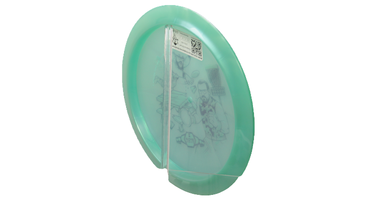 Westside Discs BYOP 2025 VIP-Ice Chameleon Boatman Distance Driver Back View