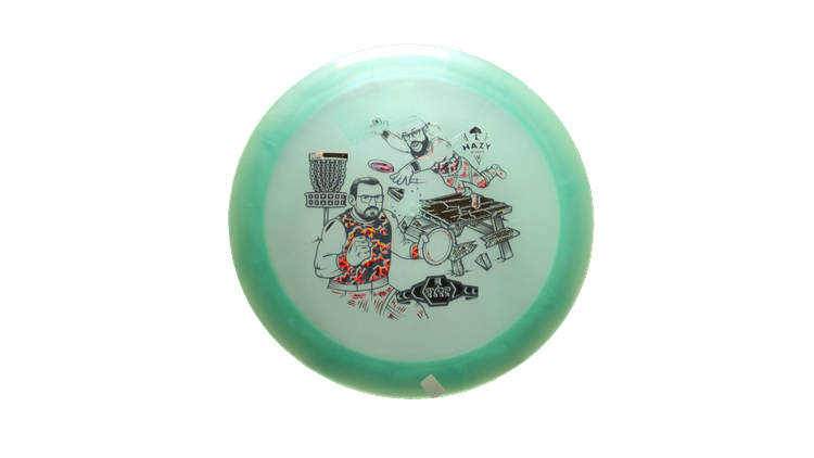 Westside Discs BYOP 2025 VIP-Ice Chameleon Boatman Distance Driver Front View