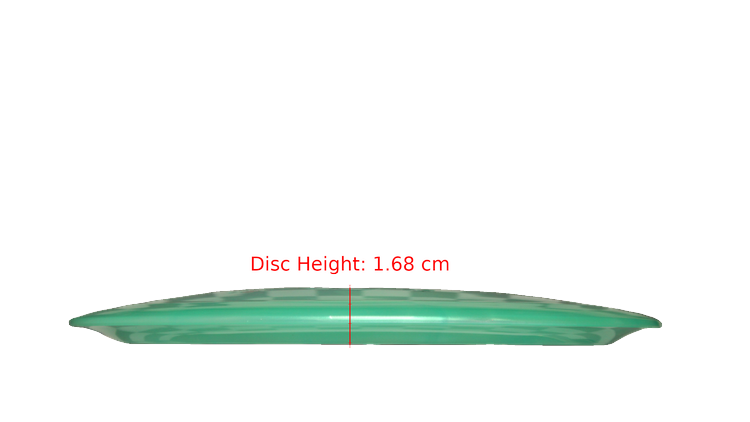 Westside Discs BYOP 2025 VIP-Ice Chameleon Boatman Distance Driver Profile View