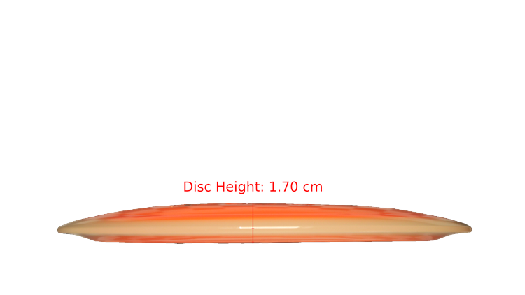 Westside Discs BYOP 2025 VIP Moonshine Orbit Northman Distance Driver Profile View