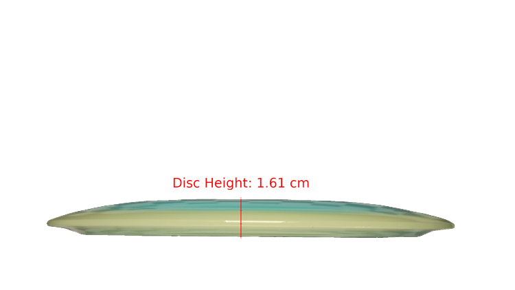 Westside Discs BYOP 2025 VIP Moonshine Orbit Northman Distance Driver Profile View