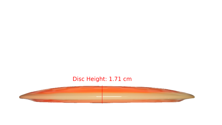 Westside Discs BYOP 2025 VIP Moonshine Orbit Northman Distance Driver Profile View