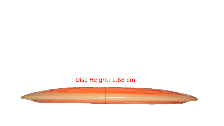 Westside Discs BYOP 2025 VIP Moonshine Orbit Northman Distance Driver Profile View