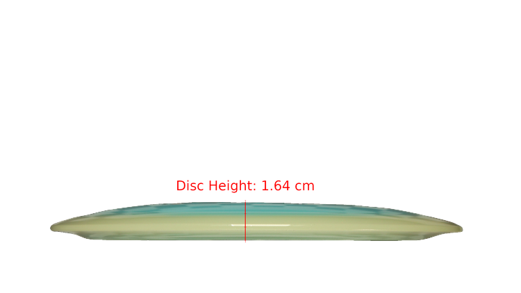 Westside Discs BYOP 2025 VIP Moonshine Orbit Northman Distance Driver Profile View