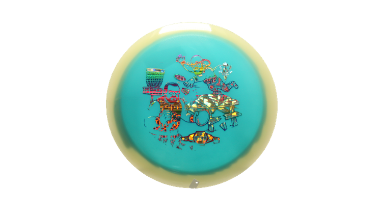 Westside Discs BYOP 2025 VIP Moonshine Orbit Northman Distance Driver Front View