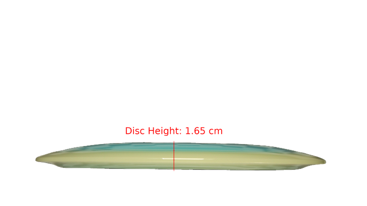 Westside Discs BYOP 2025 VIP Moonshine Orbit Northman Distance Driver Profile View