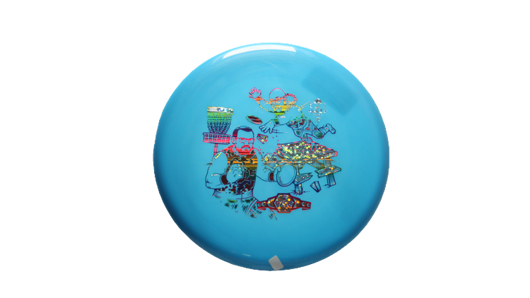 Discmania BYOP 2025 Soft Neo Spore Putter Front View
