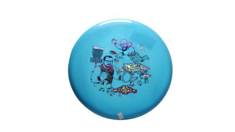 Discmania BYOP 2025 Soft Neo Spore Putter Front View