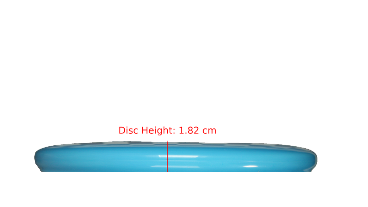 Discmania BYOP 2025 Soft Neo Spore Putter Profile View