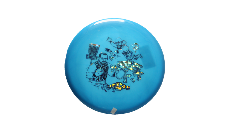 Discmania BYOP 2025 Soft Neo Spore Putter Front View