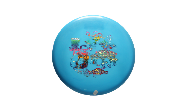 Discmania BYOP 2025 Soft Neo Spore Putter Front View