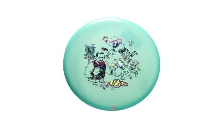 Discmania BYOP 2025 Soft Neo Spore Putter Front View