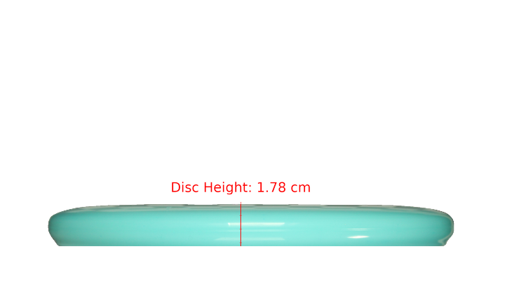 Discmania BYOP 2025 Soft Neo Spore Putter Profile View