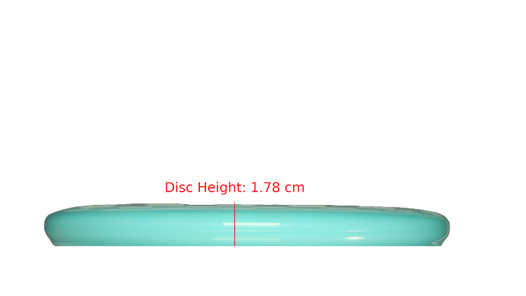 Discmania BYOP 2025 Soft Neo Spore Putter Profile View