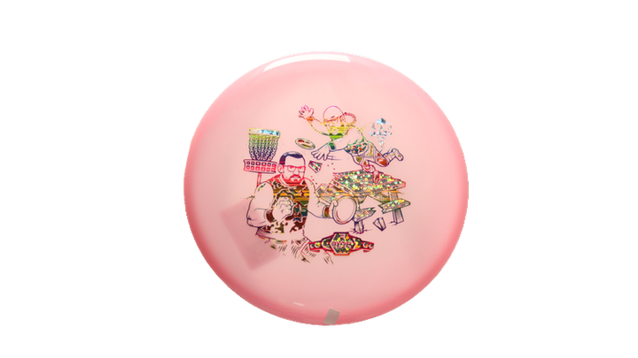 Discmania BYOP 2025 Soft Neo Spore Putter Front View