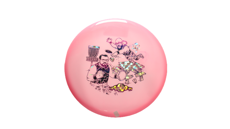 Discmania BYOP 2025 Soft Neo Spore Putter Front View