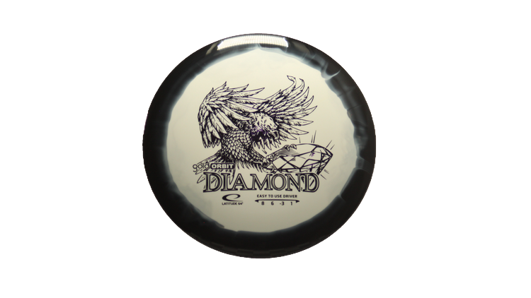 Latitude 64 Gold Orbit Diamond Fairway Driver Front View