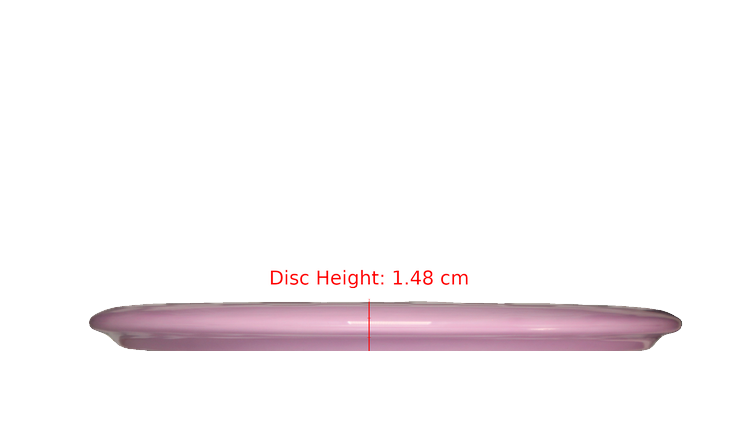 Discmania 2025 Gannon Buhr Creator Series Swirl S-Line Glacier Midrange Profile View