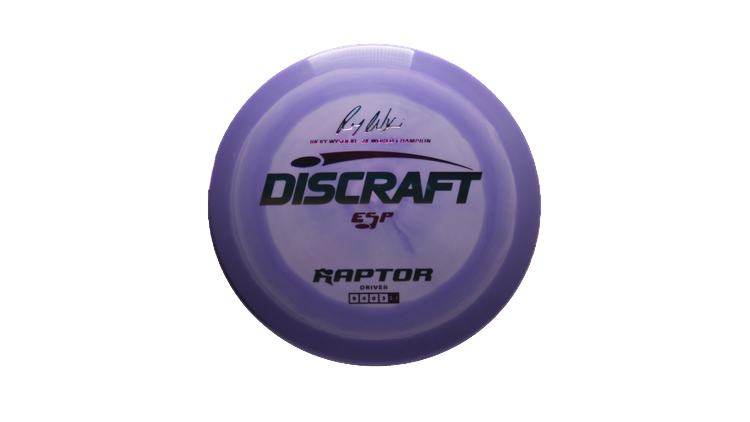 Discraft ESP Raptor Fairway Driver Front View