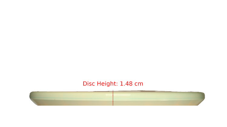 Discraft ESP Zone OS Putter Profile View