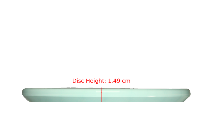 Discraft ESP Zone OS Putter Profile View