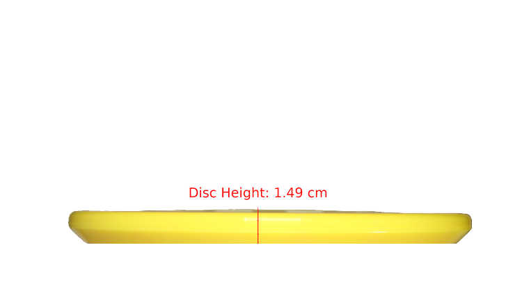 Discraft ESP Zone OS Putter Profile View