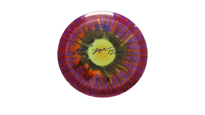 Discraft Paul McBeth Fly Dye Z Hades Distance Driver Front View