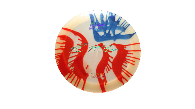 Discraft Paul McBeth Fly Dye Z Hades Distance Driver Front View