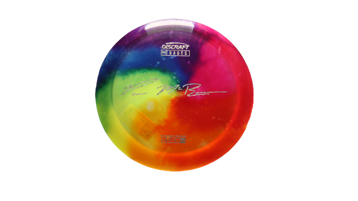 Discraft Paul McBeth Fly Dye Z Hades Distance Driver Front View