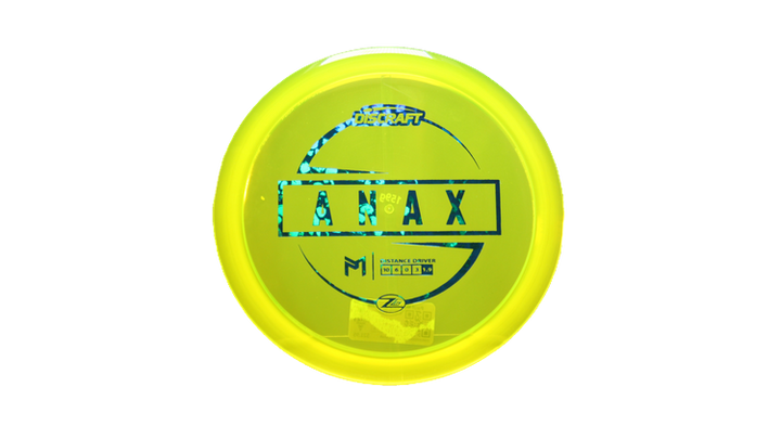 Discraft Paul McBeth Z Lite Anax Distance Driver Front View