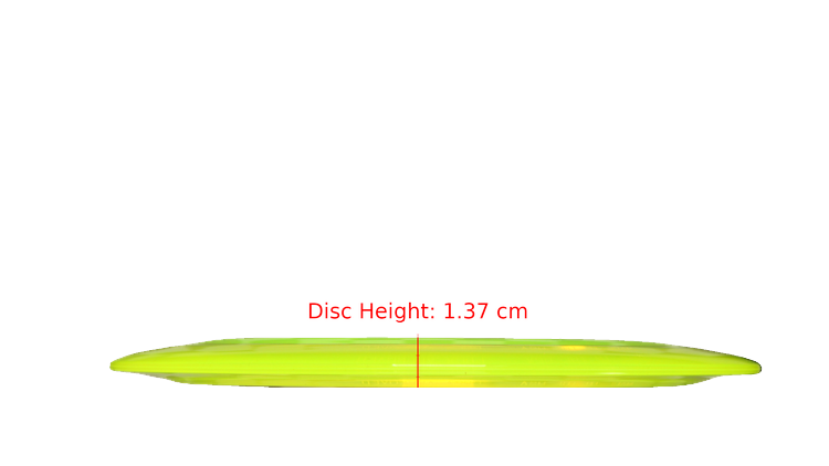 Discraft Paul McBeth Z Lite Hades Distance Driver Profile View