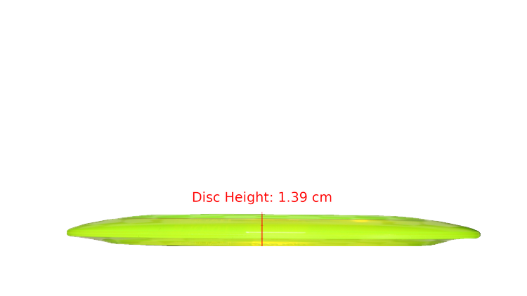Discraft Paul McBeth Z Lite Hades Distance Driver Profile View