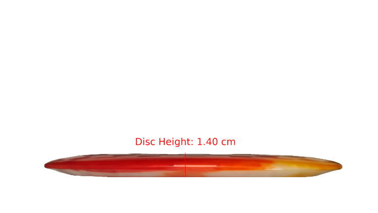 Discraft Z Fly Dye Avenger SS Distance Driver Profile View