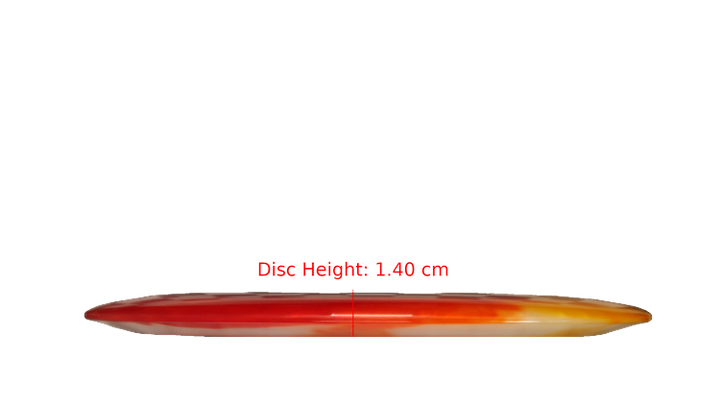 Discraft Z Fly Dye Avenger SS Distance Driver Profile View