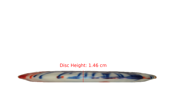 Discraft Z Fly Dye Avenger SS Distance Driver Profile View