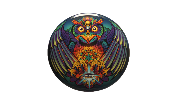Discraft Brian Allen Owl SuperColor Buzzz Midrange Front View
