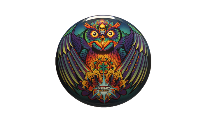 Discraft Brian Allen Owl SuperColor Buzzz Midrange Front View